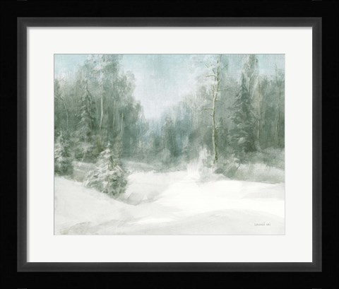 Framed Peaceful Holiday Print