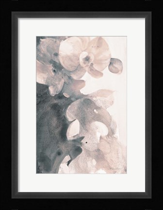 Framed Orchid Splendor II Blush Print