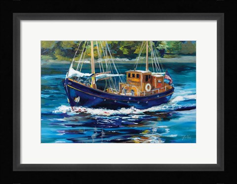 Framed Heading to the Show Print