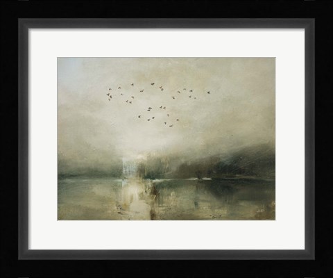 Framed Evening Flight Print