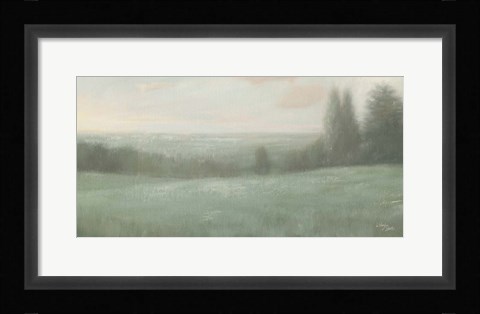 Framed December Landscape I Print