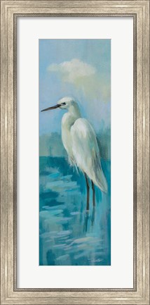 Framed Heron II Print