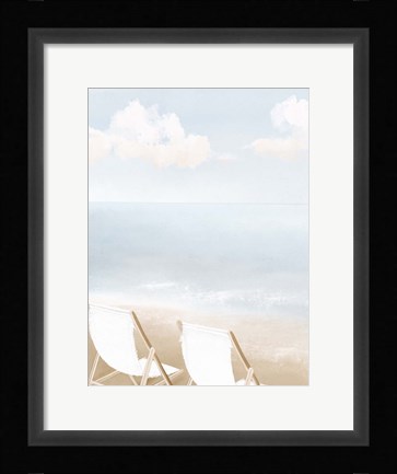 Framed Enjoying The View Print