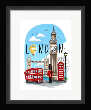Framed London Print