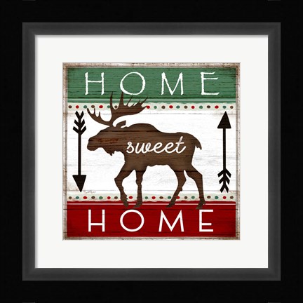 Framed Home Sweet Home Print