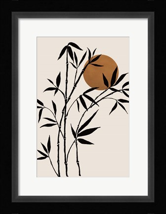 Framed Bamboo Print
