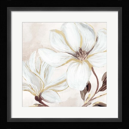 Framed Elegant Magnolia Print