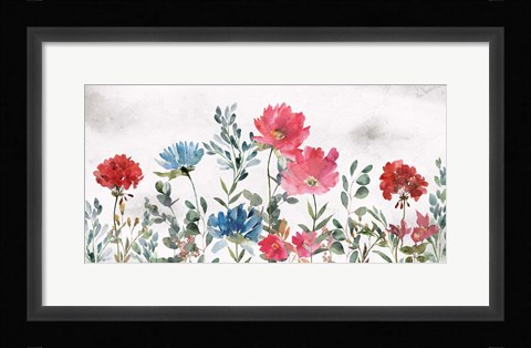 Framed Wildflowers Print