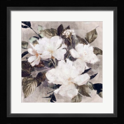 Framed Whisper Blooms II Print