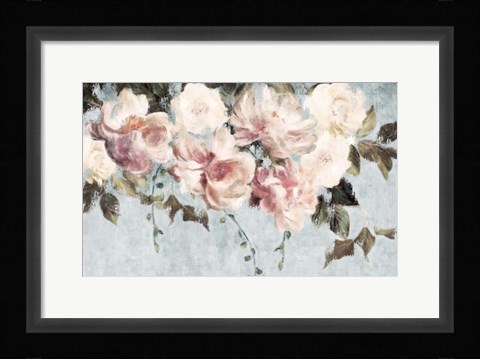 Framed Hanging Country Blooms Print