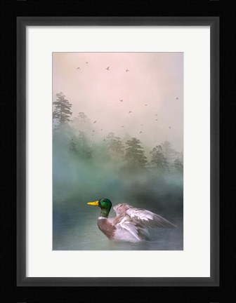 Framed Beauty in the Midst Print