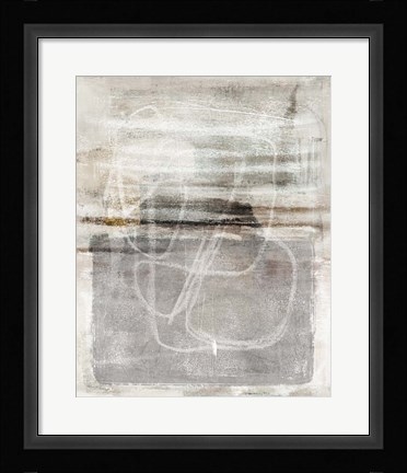 Framed Simple Silence Print