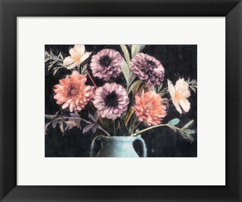 Framed Harvest Floral Print