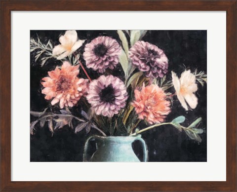 Framed Harvest Floral Print