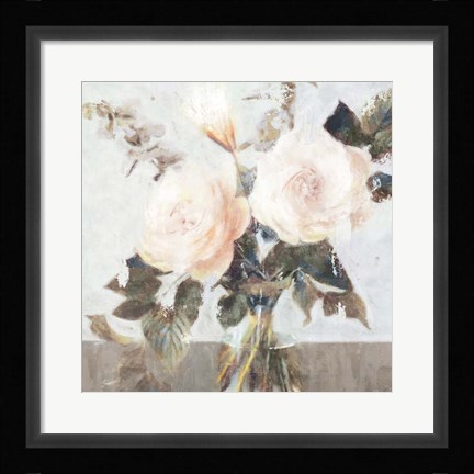 Framed Euphoria Bouquet II Print
