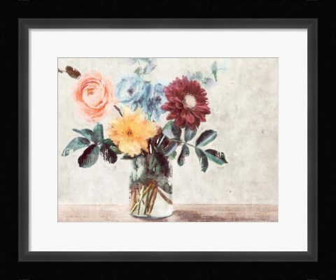 Framed Summer Bouquet Print