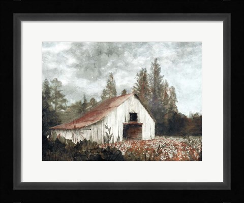 Framed Rusted Hearth Barn Print