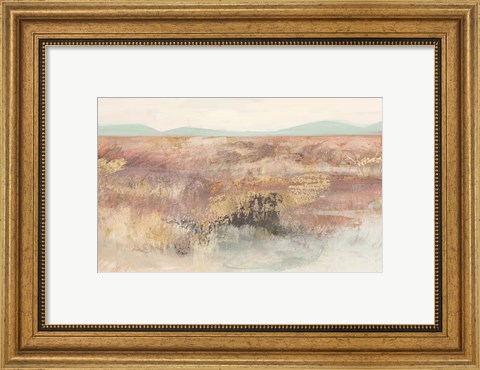 Framed Neutral Landscape Print