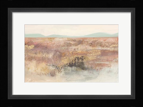 Framed Neutral Landscape Print