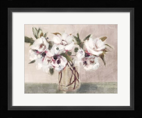 Framed Delicate Bouquet Print
