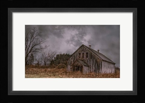 Framed Overtaken by Time Print