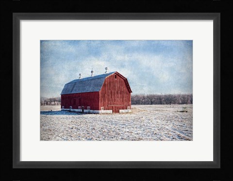 Framed Morning on the Farm Print
