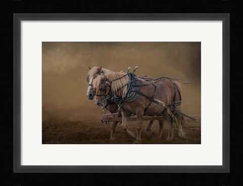 Framed Getting the Job Done Print