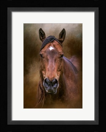 Framed Country Heart Print