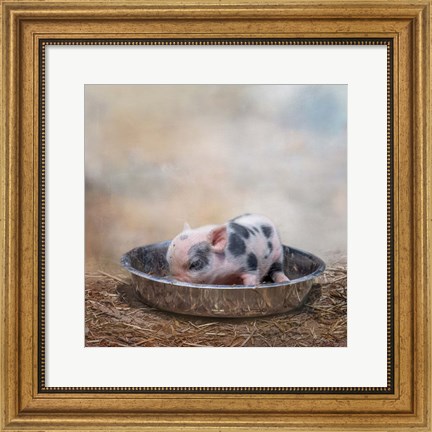 Framed This Little Piggy Print