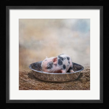 Framed This Little Piggy Print