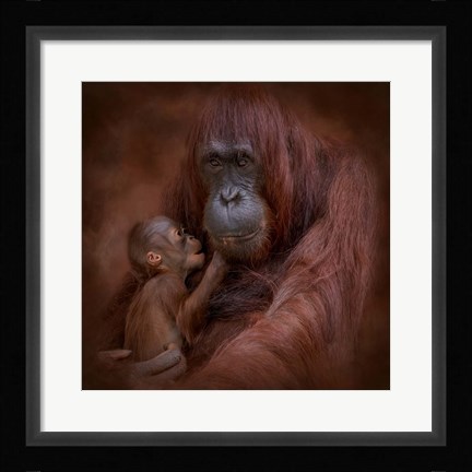 Framed Mother's Love Print