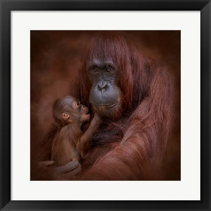 Framed Mother's Love Print