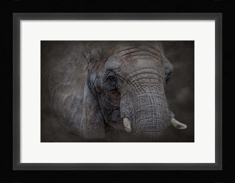 Framed Textured Print