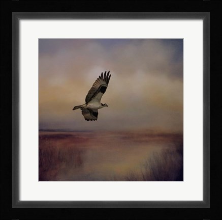 Framed Going Fishing Print