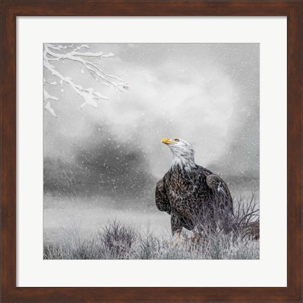 Framed Winter Daydreaming Print