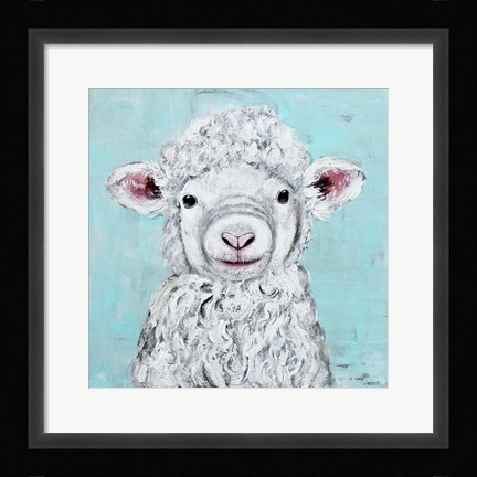 Framed Little Lamb Print