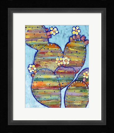 Framed Prickly Pear Print