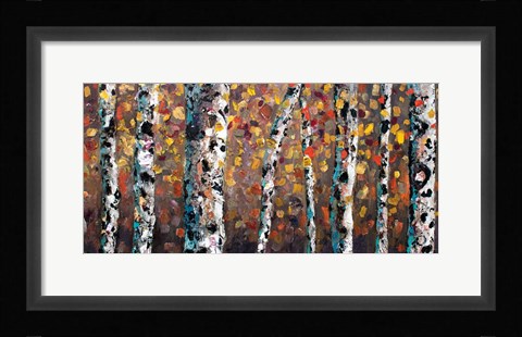 Framed Into the Woods Print