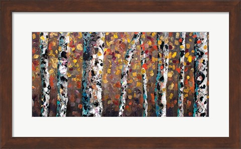 Framed Into the Woods Print