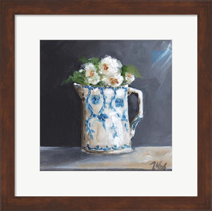 Framed Tea Roses Print