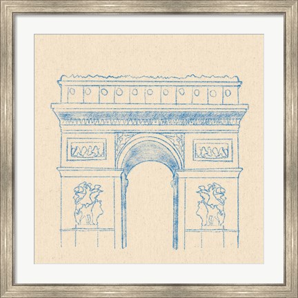 Framed Arc de Triomphe Print