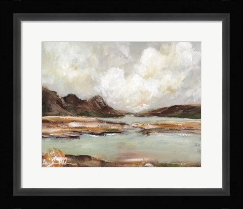 Framed Coastline Print