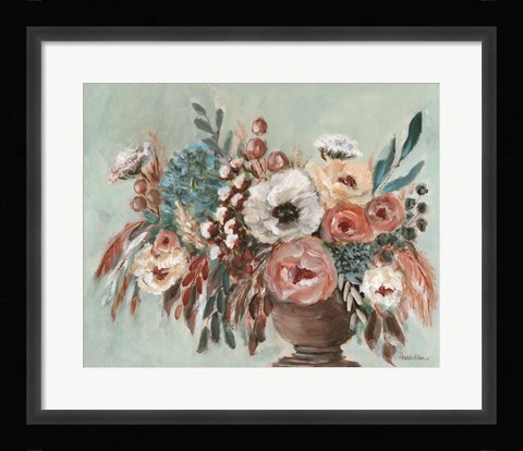 Framed Dusty Blues Print