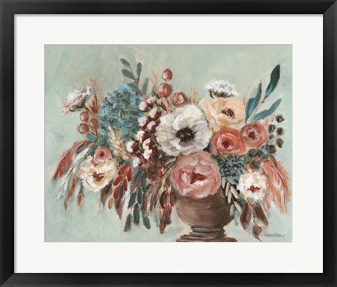 Framed Dusty Blues Print