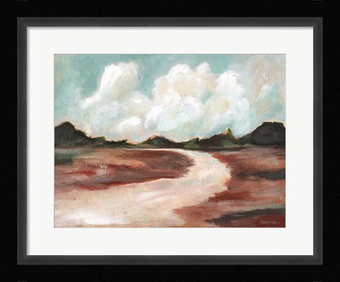 Framed Down the Dirt Road Print