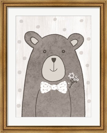Framed Little Bear Print