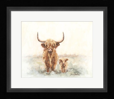 Framed Mother Will Lead Me Print