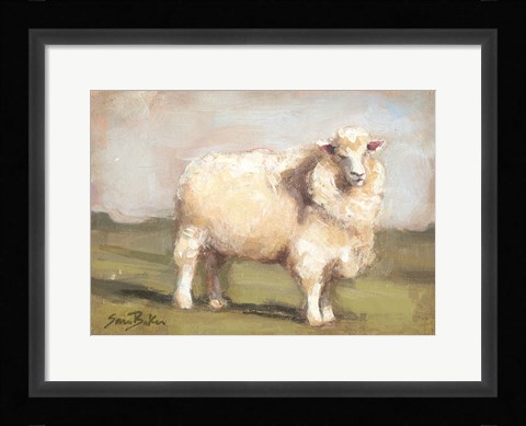 Framed Standing Proud Print