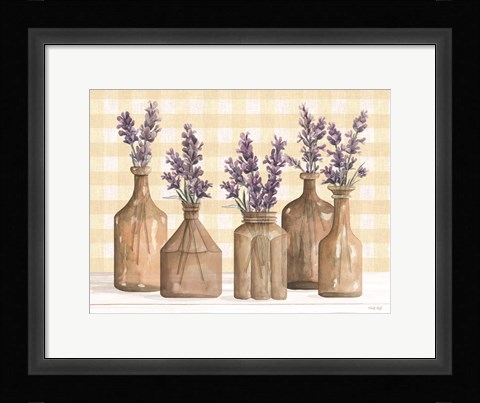 Framed Honeybloom Lavender I Print