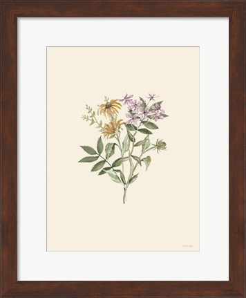 Framed Botanical Mix I Print